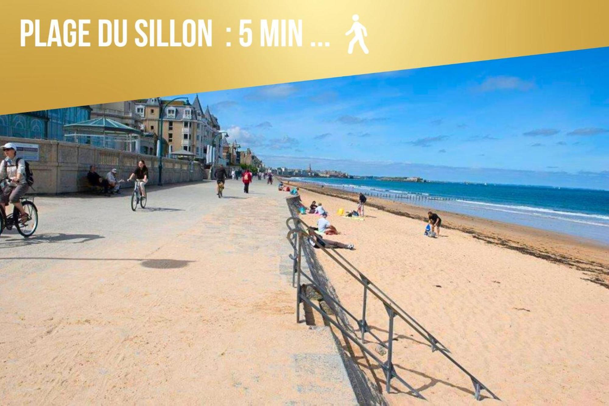 Layton - A 2 Min De La Plage, Du Sillon Et D'Intra Muros ! Saint-Malo Buitenkant foto